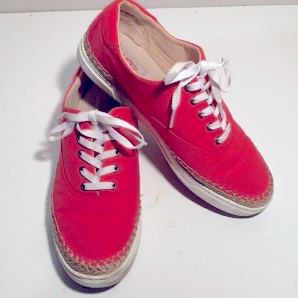 UGG tangerine espadrilles colored sneakers